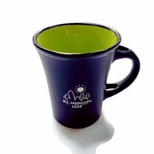 Mt. Washington New Hampshire Coffee Mug Black & Green